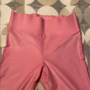 Pastel pink leggings